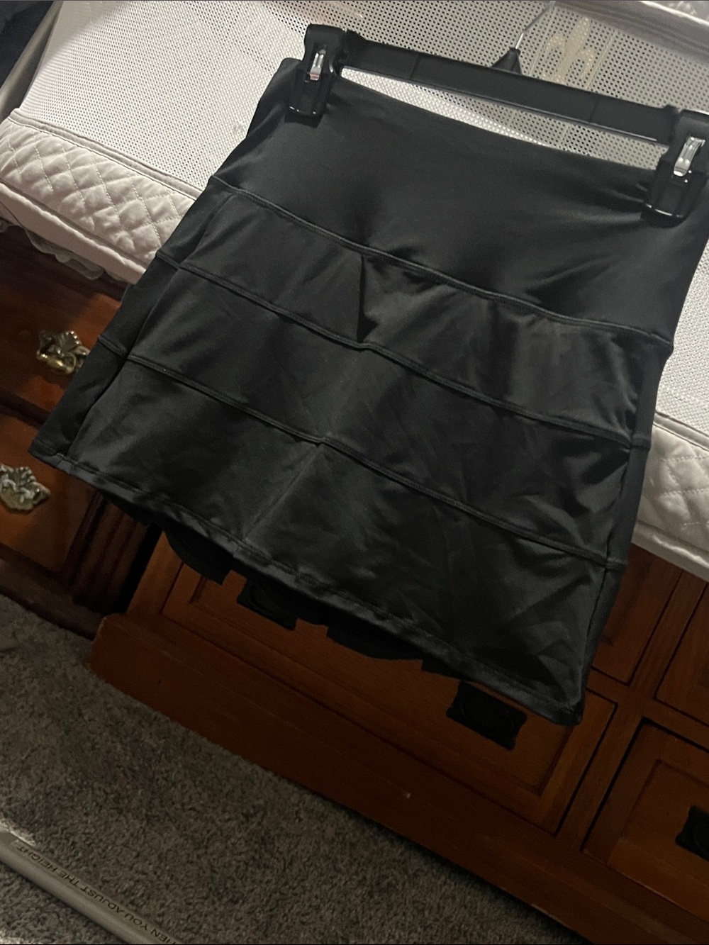 Black Tiered Mini Skirt - Classic Everyday Essential